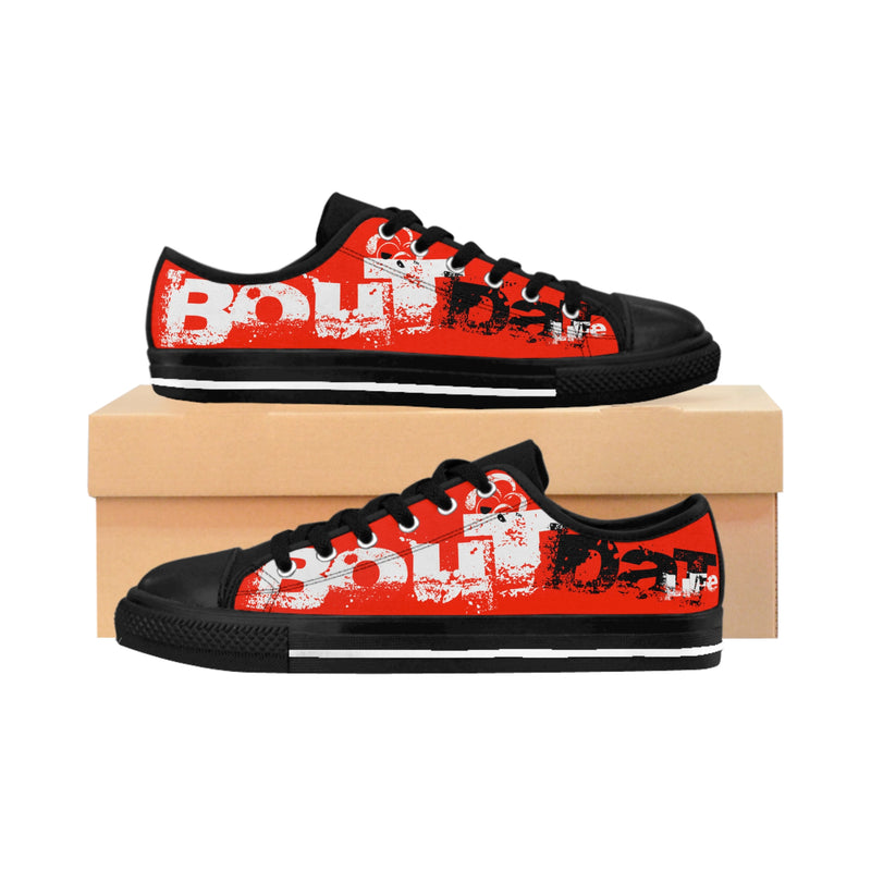 Red Signature Logo Women's Sneakers