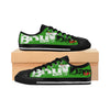 Green Signature Logo Women's Sneakers