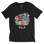 Seattle USA V-Neck T-Shirt