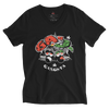 Ganja Gangsta Rock V-Neck T-Shirt