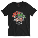 Stoners Unite Reggae V-Neck T-Shirt
