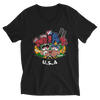 Miami USA V-Neck T-Shirt