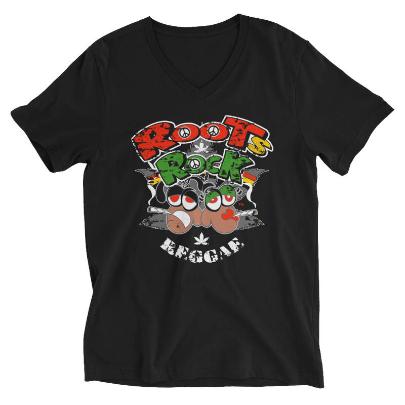 Roots Rock Reggae V-Neck T-Shirt